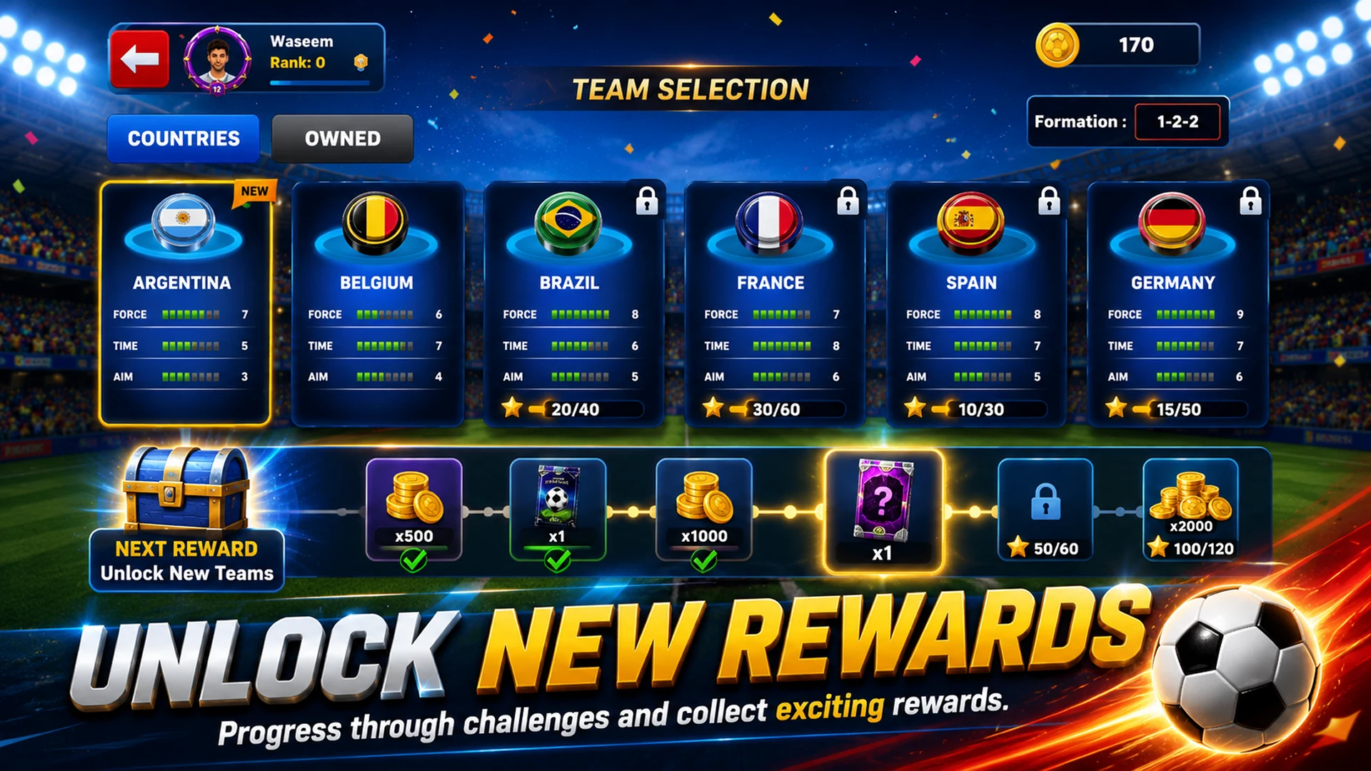 Soccer Game: Football Star screenshot