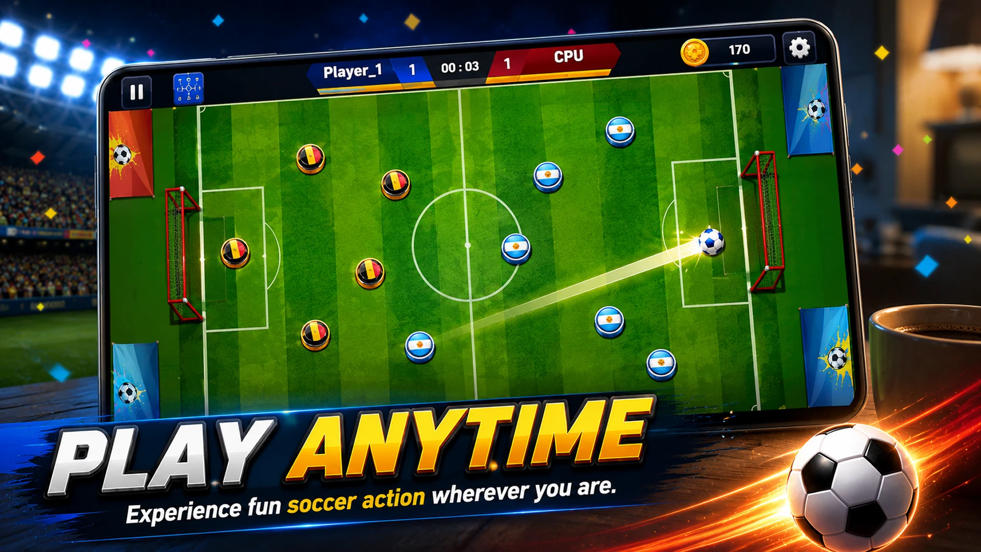 Soccer Game: Football Star screenshot